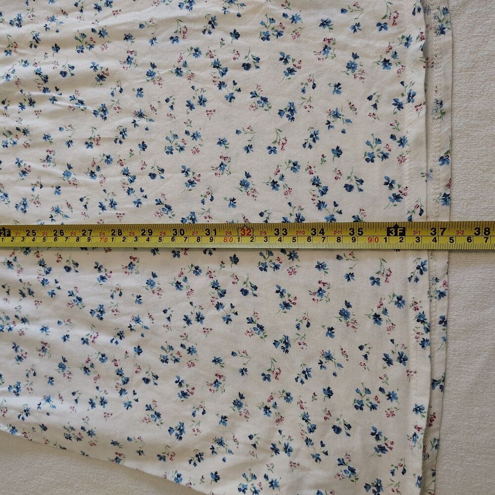 Eileen West Womens Floral 100% Cotton Nightgown Cottagecore Ditsy Size Small EUC - Picture 5 of 7